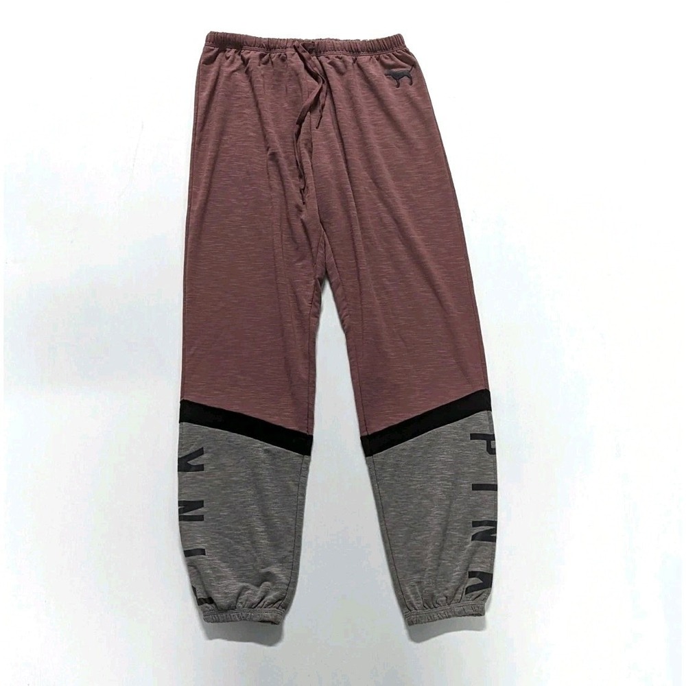 Y2K Victoria's Secret Pink‎ NWT Classic Jogger Sweatpants Mauve Baddie Small